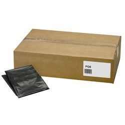 55-60 Gallon 1.5 Mil Black Trash Can Liners - 1 Case